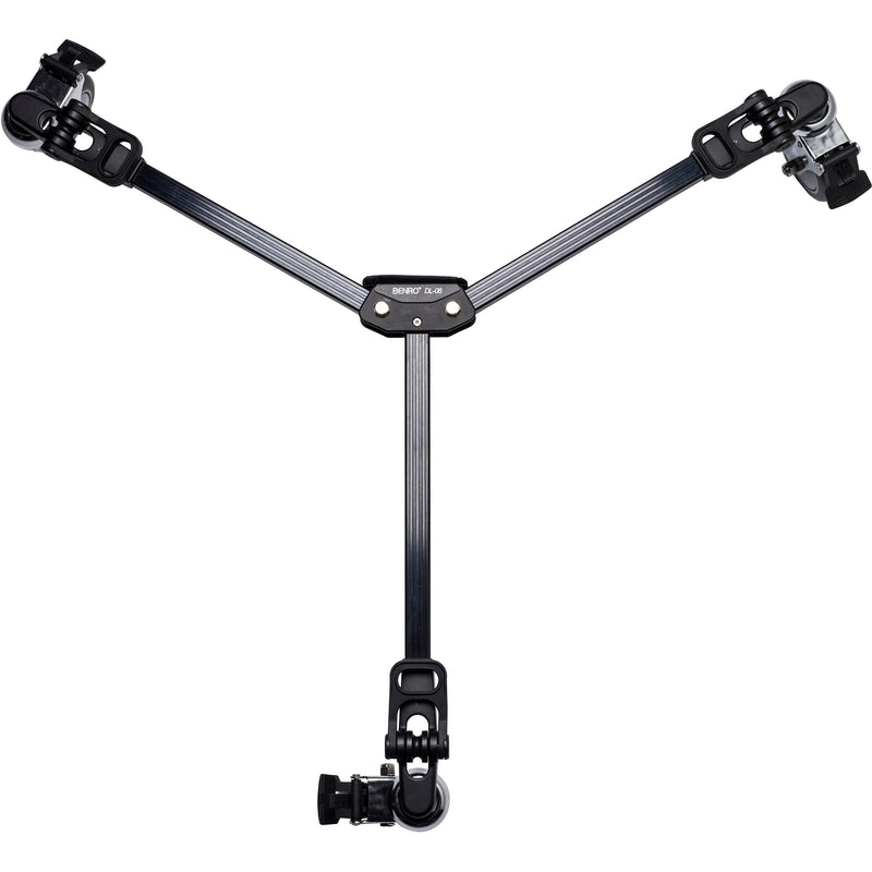 Benro BV10 Twin-Leg Video Tripod Kit with DL-08 Tripod Dolly
