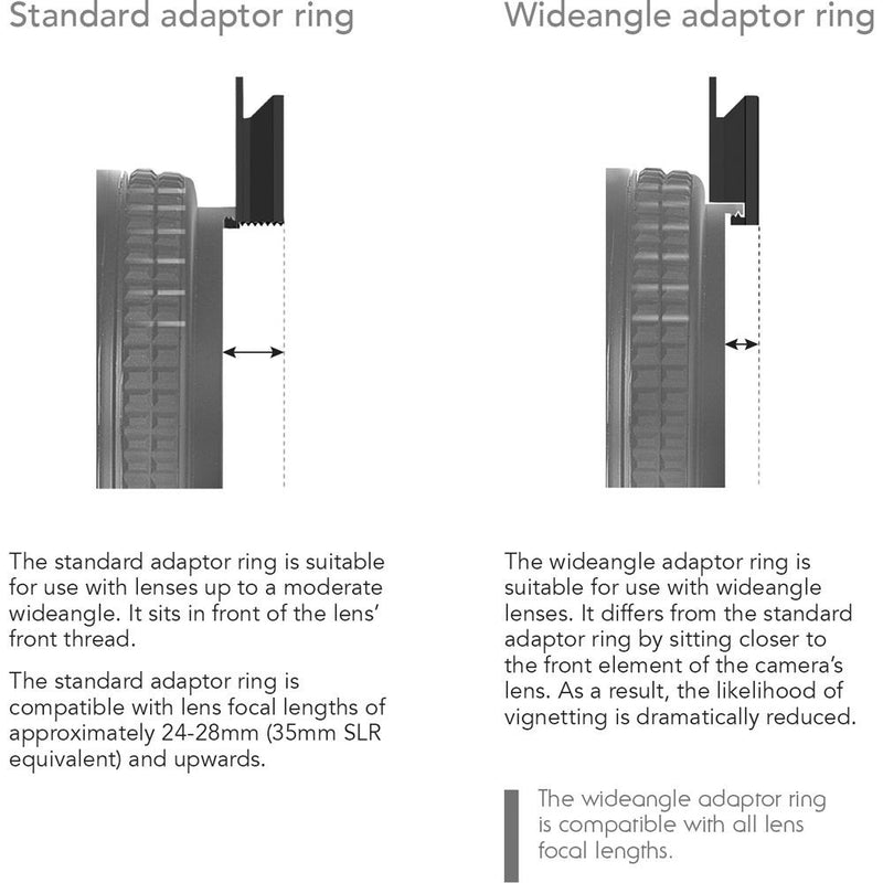 LEE Filters Adapter Ring - 72mm - for Wide Angle Lenses