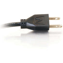 C2G 18 AWG Outlet Saver Power Extension Cord NEMA 5-15P to NEMA 5-15R (3')
