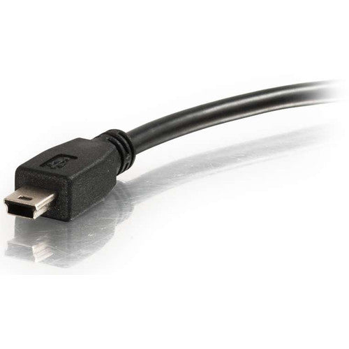 C2G 6.6' (2 m) USB 2.0 A/mini-B Cable (Black)