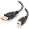C2G 16.4' (5 m) Ultima USB 2.0 A/B Cable (Black)