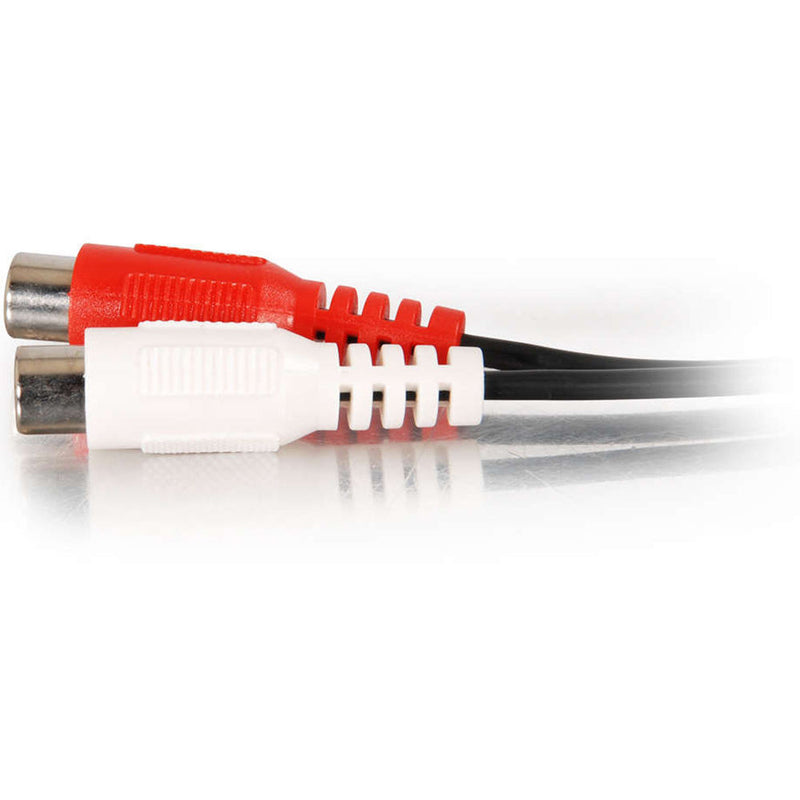 C2G 6' One 3.5mm Stereo Male to Two RCA Stereo Female Y-Cable