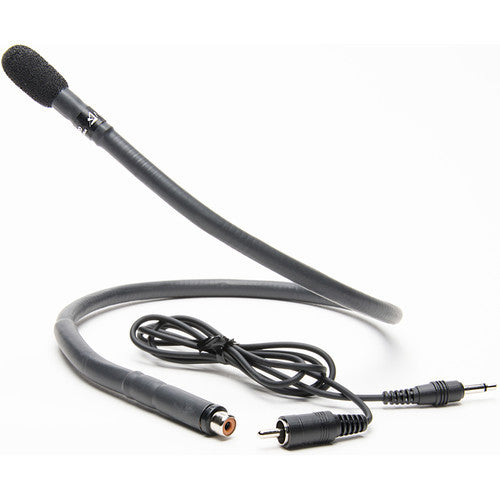 Azden CM-20 - Unidirectional Collar Microphone with 1/8" (3.5mm) Mini Jack for Use with Azden Wireless Transmitters