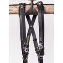 HoldFast Gear Money Maker Water Buffalo Skinny 3 Camera Harness (Black, Medium)