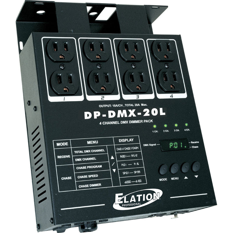 American DJ DP-DMX20L 4-Channel DMX Dimmer Pack