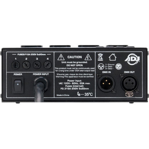 American DJ DP-DMX20L 4-Channel DMX Dimmer Pack