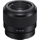 Sony FE 50mm f/1.8 Lens with Circular Polarizer Filter Kit