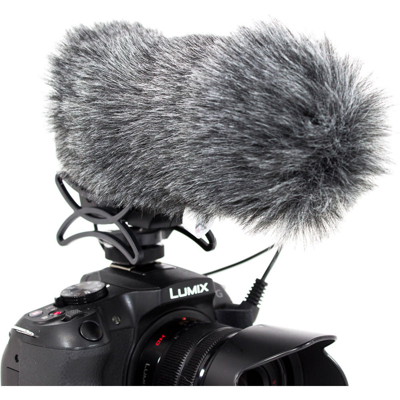 Azden SMX-30 Camera-Mount Shotgun Microphone Boompole Kit