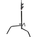 Matthews Hollywood 20" C-Stand with Sliding Leg Grip Head and Arm, Black - 5.25'