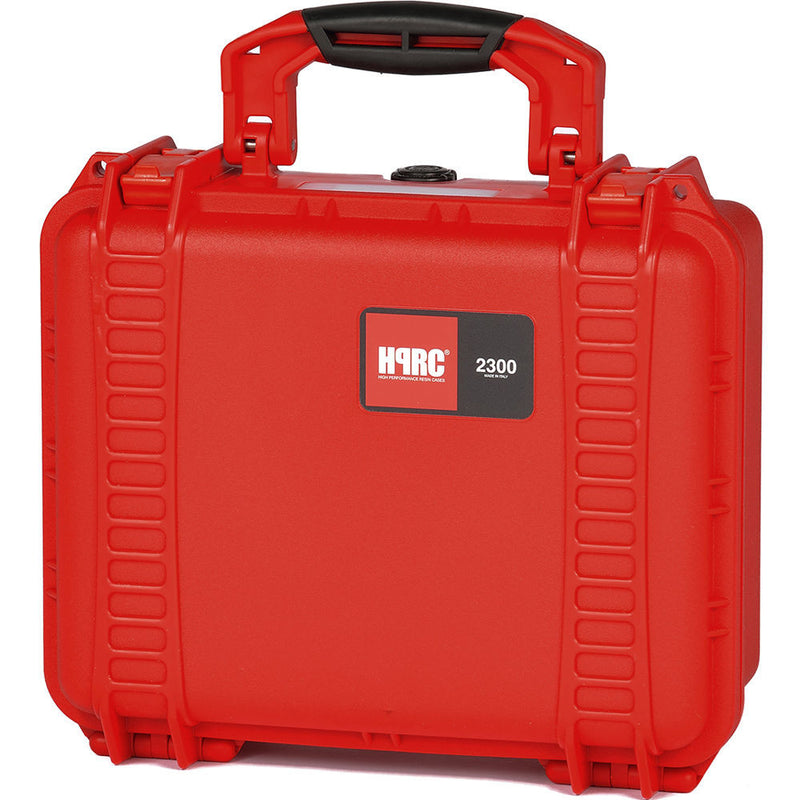 HPRC 2300F HPRC Hard Case with Cubed Foam Interior (Red)