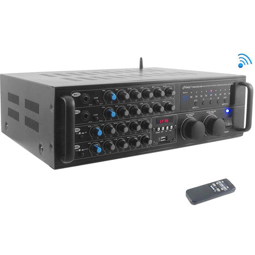 Pyle Pro 2000W Karaoke Mixer/Amplifier with Bluetooth