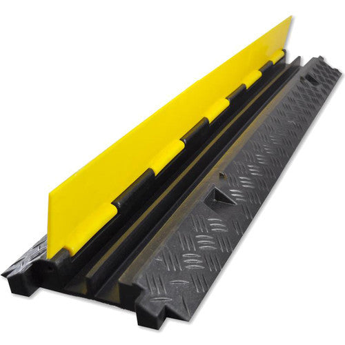 Pyle Pro Protective Cable & Wire Concealment Ramp Track with Flip-Open Top Cover (9.8 x 39.6")