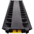 Pyle Pro Protective Cable & Wire Concealment Ramp Track with Flip-Open Top Cover (9.8 x 39.6")