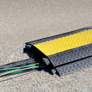 Pyle Pro Protective Cable & Wire Concealment Ramp Track with Flip-Open Top Cover (9.8 x 39.6")