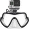 OCTOMASK Frameless Scuba Mask for GoPro Camera (Clear)