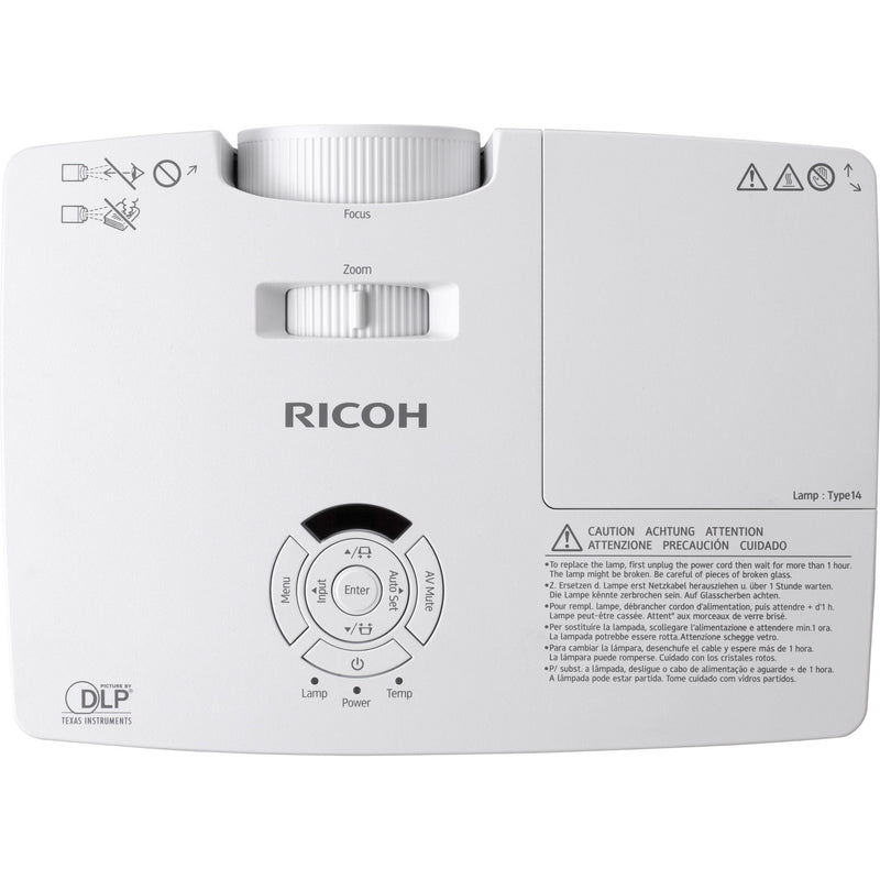 Ricoh PJ X5460 4000-Lumen XGA Single-Chip DLP Projector