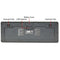 Adesso SlimTouch Desktop Touchpad Keyboard