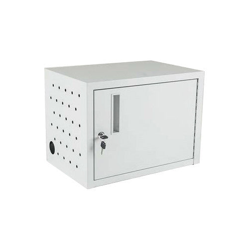 Luxor 12-Tablet Wall/Desk Charging Box (Gray)