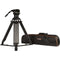 E-Image Two-Stage Carbon Fiber Tripod with GH15 Head & Tripod Dolly Kit (100mm)