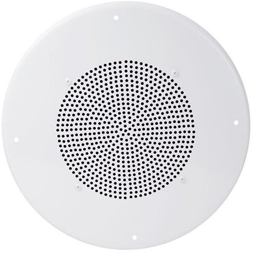 Speco Technologies 86 Series G86TG 70/25V Classic Grille In-Ceiling Contractor Speaker (Off-White)