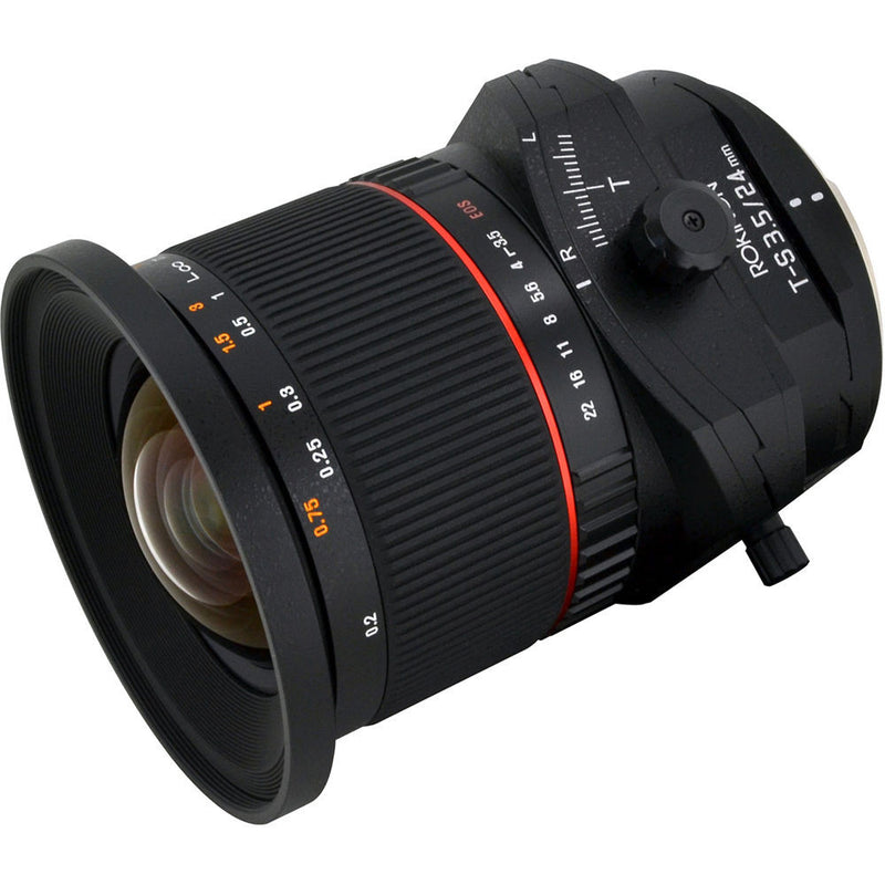 Rokinon T-S 24mm f/3.5 ED AS UMC Tilt-Shift Lens for Sony E