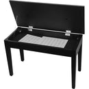 On-Stage Deluxe Piano Bench with Storage Compartment