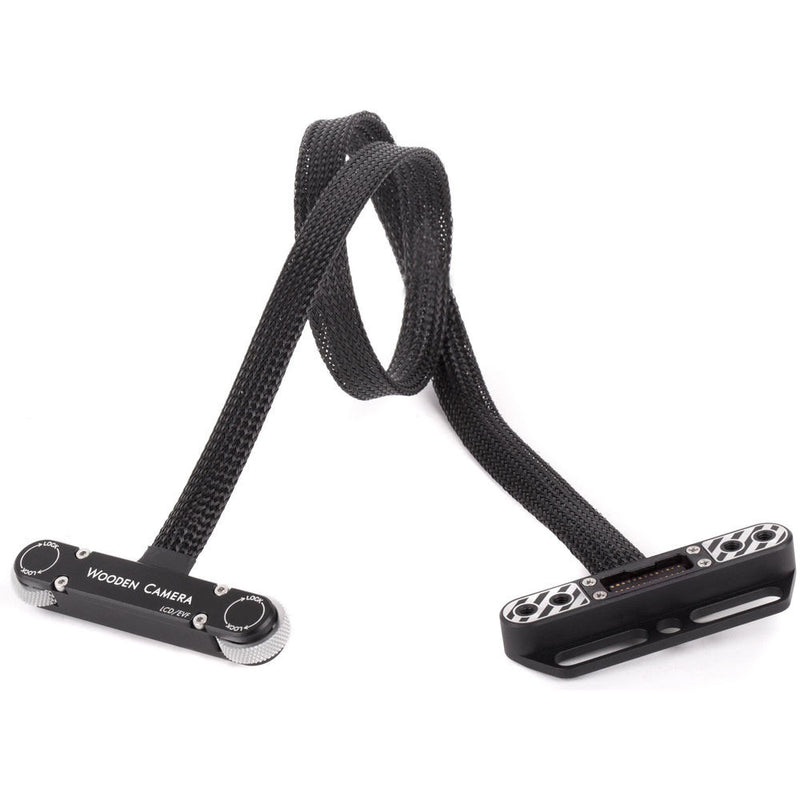 Wooden Camera RED Male Pogo to Female Pogo LCD/EVF Cable (24", Weapon/Scarlet with Raven)