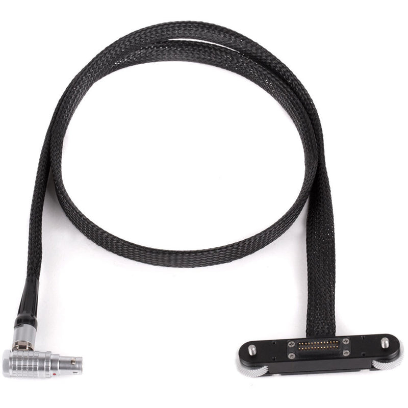 Wooden Camera RED Male Pogo to Male LEMO LCD/EVF Cable (36", Weapon/Scarlet with Raven)