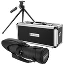 Barska Level 20-60x65 Waterproof Spotting Scope (Straight-Viewing, Black)
