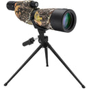 Barska Level 20-60x65 Waterproof Spotting Scope (Straight-Viewing, Mossy Oak Camo)
