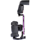 ProMediaGear BBGV2 Boomerang Flash Bracket (Purple)