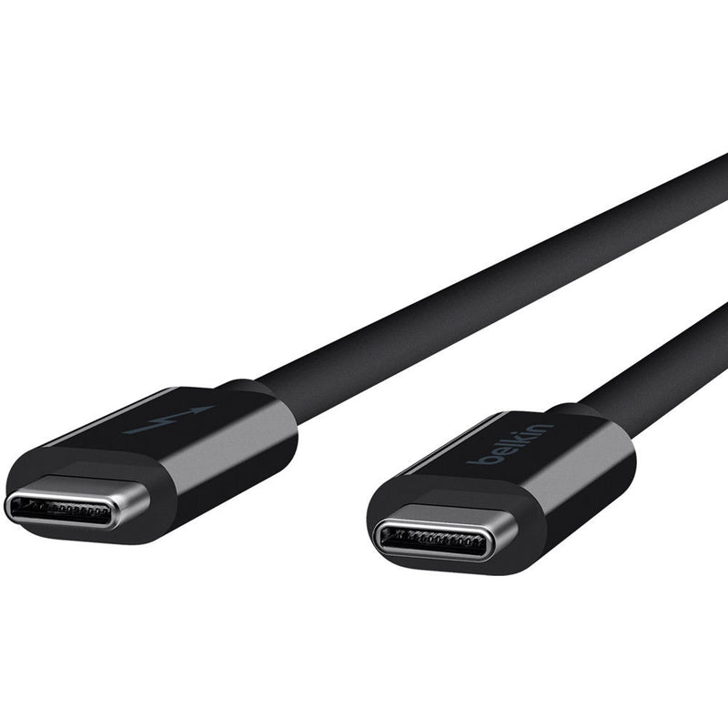 Belkin Thunderbolt 3 USB Type-C Male Cable (3', Black)