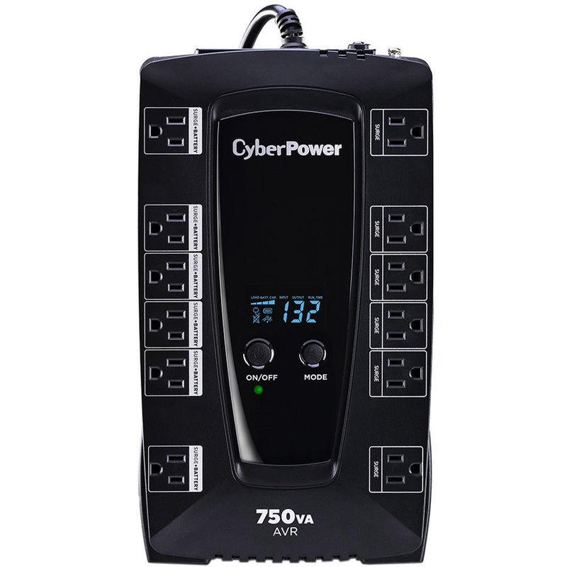 CyberPower AVRG750LCD Intelligent LCD UPS (750VA/450W)