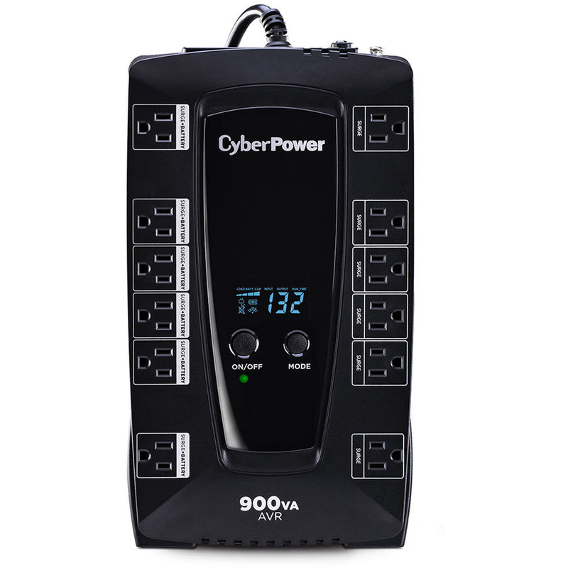 CyberPower AVRG900LCD Intelligent LCD UPS (900VA/480W)