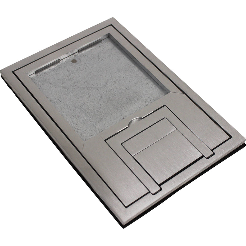 FSR FL-200 U-Access Cover with Lift-Off Door (1/4" Aluminum Square Flange)