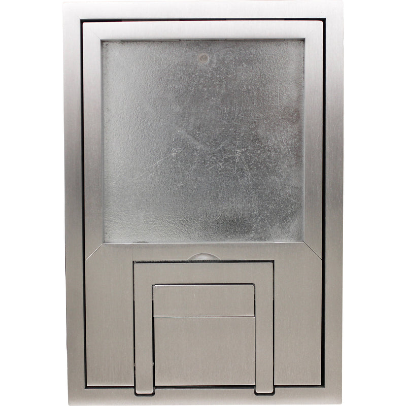 FSR FL-200 U-Access Cover with Lift-Off Door (1/4" Aluminum Square Flange)