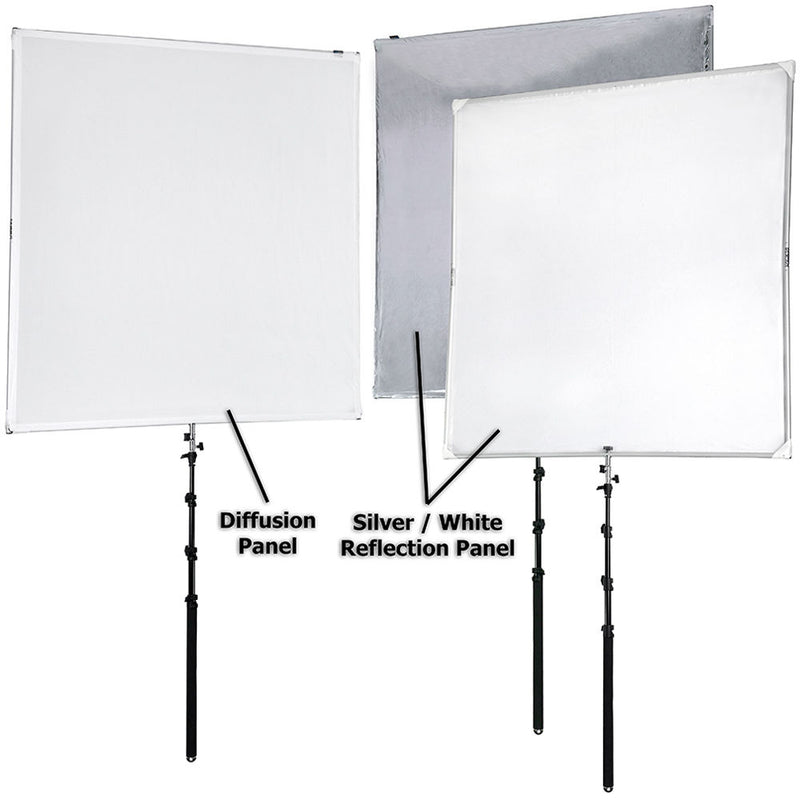 FotodioX Pro Studio Solutions Boom Sun Scrim Kit with Boom Handle and Carry Bag (57 x 57")