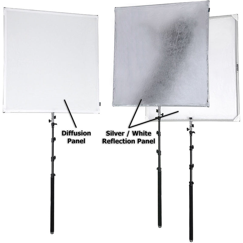 FotodioX Pro Studio Solutions Boom Sun Scrim Kit with Boom Handle and Carry Bag (110 x 110cm)