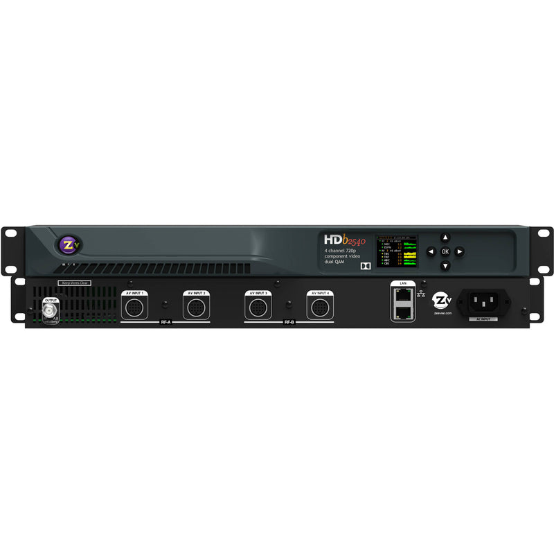 ZeeVee HDBridge 2540 4-Ch 720p Encoder & Modulator