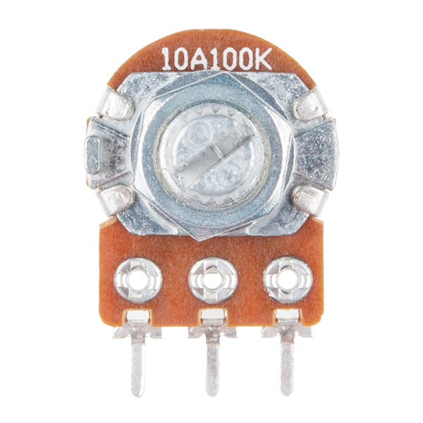 SparkFun Rotary Potentiometer - 100k Ohm, Logarithmic (Panel Mount)