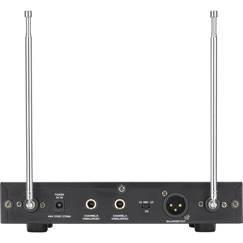 Samson Stage 200 Dual-Channel Handheld VHF Wireless System (Channel D)