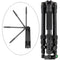 Oben AT-3535 Folding Aluminum Travel Tripod with BE-208T Ball Head