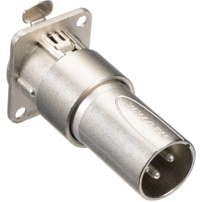 Neutrik NA3FDM XLR Female to Male Feedthrough Adapter for Panel Mount