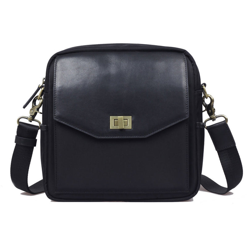 Jo Totes Granada Camera Bag (Black, Nylon & Leather)