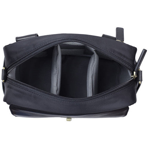 Jo Totes Granada Camera Bag (Black, Nylon & Leather)