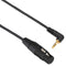 Kopul XRSM 3-Pin XLR Female to 3.5mm RA Stereo Mini-Plug Cable (1.5')