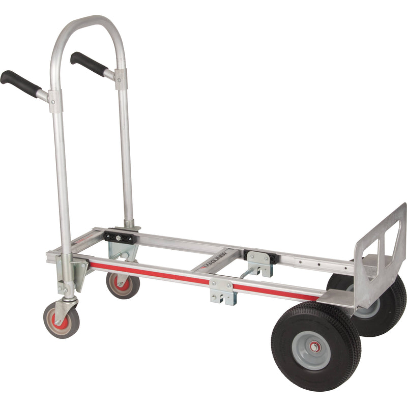 Magliner Gemini Jr. Convertible Hand Truck with 10" Microcellular Foam Wheels