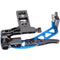ProMediaGear BBX Boomerang Flash Bracket with Universal QR Plate (Blue, Right-Handed)