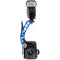 ProMediaGear BBX Boomerang Flash Bracket with Universal QR Plate (Blue, Right-Handed)