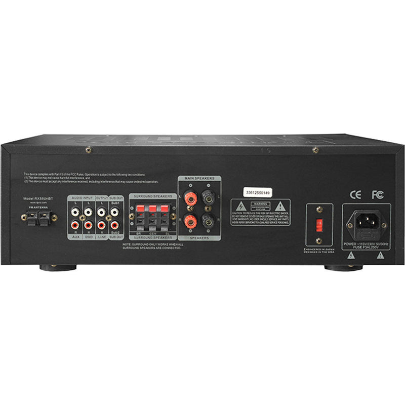 Technical Pro RX55URIBT Professional Receiver with USB and SD Card Inputs